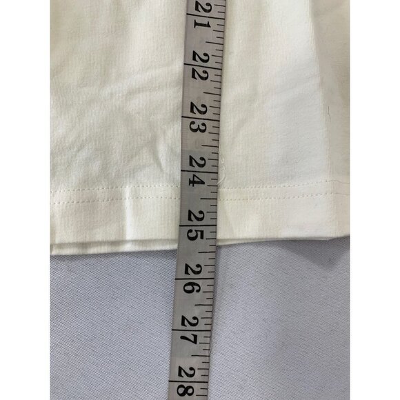 Croft & Barrow Women's Ivory Classic Mock Neck Top - Picture 6 of 6